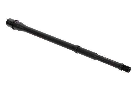 Faxon Duty Series 14.5in 5.56 NATO Gunner Mid-Length Barrel with Nitride finish.